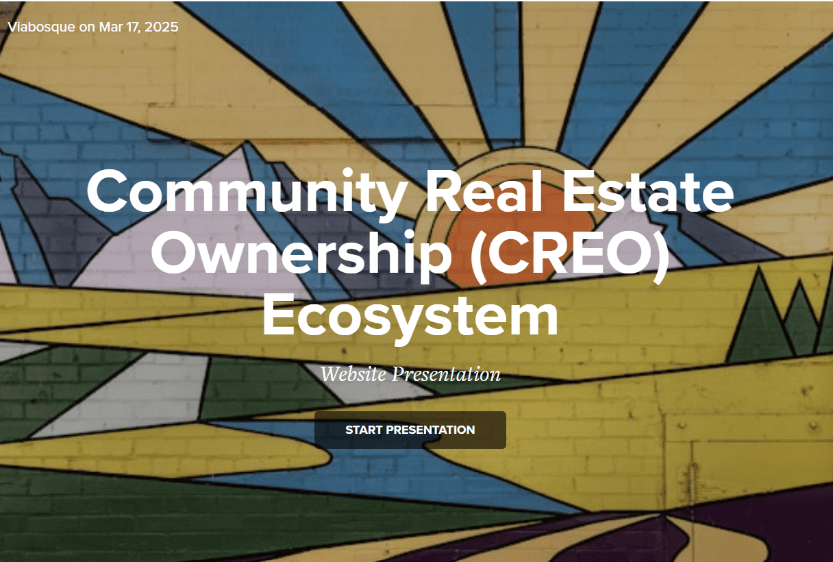 Community Real Estate Ownership Ecosystem Map - Center for Community ...